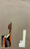 Composition géométrique by Simone Colombier, Gouache, sold Feb 2026