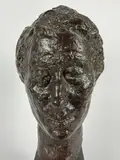 Portrait d’Ester Naparstock by Zygmunt Szreter Schretter, Bronze, fondeur VALSUANI, sold Feb 2026