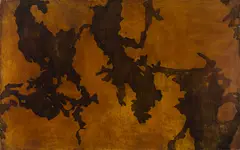 Untitled Land by Robert Bordo, oil on linen, sold Apr 2024