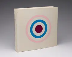 Kenneth Noland with text by Kenworth Moffet by Kenneth Noland, 1977, hardcover book with acrylic on linen cover, sold Apr 2024
