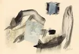 Ohne Titel by Fritz Winter, 1960, Öl und Gouache auf Papier, sold May 2014