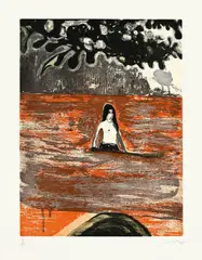 Paragon by Peter Doig, 2005, Farbaquatinta auf Velin, sold May 2014