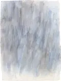 Ohne Titel by Raimund Girke, 1987, Aquarell auf genarbtem Velin, sold May 2014