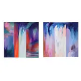 Two Paintings from the Elements Series by Jillian Goldberg, Each an acrylic on canvas, sold Jan 2026