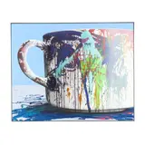 Containers #97 by Oscar Lakeman, Acrylic on canvas, sold Jan 2026