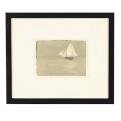 To Anna by Anne Packard, Monoprint in colors on paper, sold Jan 2026