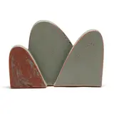 Mound #8 by Lynn Duryea, Slab constructed terracotta, sold Jan 2026