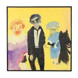 Group Portrait by Natalia Domínguez, Oil on panel, sold Jan 2026