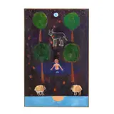 The Triumph of the Meek by Ashley Gruber, Acrylic and oil on canvas, sold Jan 2026