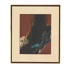 Study for Birmingham by Budd Hopkins, Oil on panel, sold Jan 2026