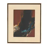 Study for Birmingham by Budd Hopkins, Oil on panel, sold Jan 2026