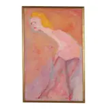 Standing Nude by Martin Sumers, Oil on canvas, sold Jan 2026