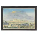 Acropolis Landscape by F. Murphy, Oil on canvas, sold Jan 2026