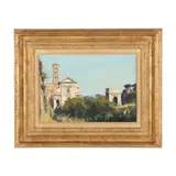 View of Rome by Julian Barrow, Oil on canvas, sold Jan 2026