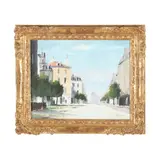 Street Scene by John Hulse, Oil on canvas, sold Jan 2026