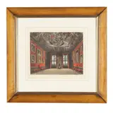 Sixteen Interior Views of British Estates by Thomas Sutherland, Each a hand-colored aquatint, sold Jan 2026