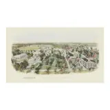 University of North Carolina by Richard Rummell, Later offset lithographic printing in colors, sold Dec 2025