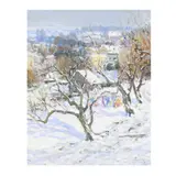 The Warmth of the Snow by Omar Hamdi Malva, Oil on canvas, sold Dec 2025