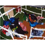 Variations Genji - V by Léonard Martin, 2020, Huile sur toile, sold Apr 2020