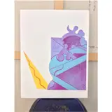 La Propagation 303-H by Takesada Matsutani, 1968, Eau-forte, sold Apr 2020