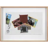 Parure by Hervé Télémaque, 1997, Assemblage sur carton, sold Apr 2020