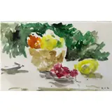 Sans titre, 29 mars 2020 by Gérard Traquandi, Aquarelle sur papier, sold Apr 2020