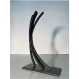 86.5° Arc x 4 by Bernar Venet, 2013, Acier laminé, sold Apr 2020