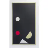 Abstraction Gnomonique 13 by Raphaël Zarka, 2020, Acrylique sur toile de lin, châssis et aluminium, sold Apr 2020