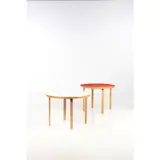 Modèle 90A by Alvar Aalto, Bois stratifié et linoléum, sold May 2020