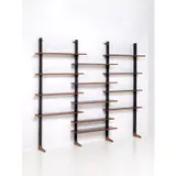 Lib 2 by Ignazio Gardella, Bois, métal laqué et laiton, sold May 2020
