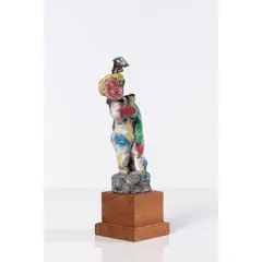 Modèle pour Daphné by Markus Lüpertz, 2002, Bronze peint, sold Nov 2020