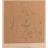 Elefantengruppe (Groupe d'éléphants) by Paul Klee, 1917, Crayon sur papier, sold May 2020