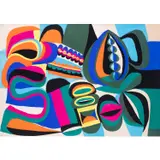 Sans titre by Jean Dewasne, circa 1950-1960, Gouache sur papier, sold May 2020