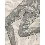 Anne : genoux gauche - pubis : collant - tatouage - mousse by Robert Malaval, 1966, Encre de Chine sur papier, sold May 2020