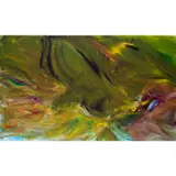 Le détroit de Torrès by Jean Messagier, circa 1975-1980, Acrylique et paillettes sur toile, sold May 2020