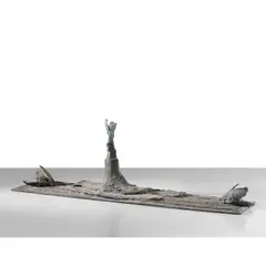 Forme by Yuri Kuper, 2006, Bronze à patine brune, sold May 2020