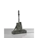 Brosse by Yuri Kuper, 2006, Bronze à patine brune et fils de fer, sold May 2020