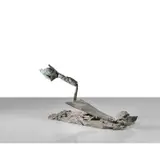 Truelle by Yuri Kuper, 2006, Bronze à patine brune et fils de fer, sold May 2020