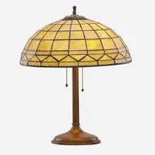 Colonial Shade by Tiffany Studios, sold May 2017