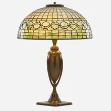 Table Lamp, Acorn Shade by Tiffany Studios, sold May 2017