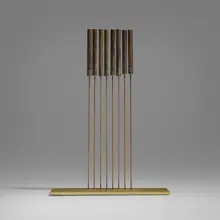Untitled (Sonambient) by Harry Bertoia, beryllium copper, bronze, brass, sold Mar 2023