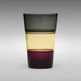 Doppio Incalmo vase, model 4396 by Fulvio Bianconi, c. 1951, incalmo glass bands, sold Mar 2023