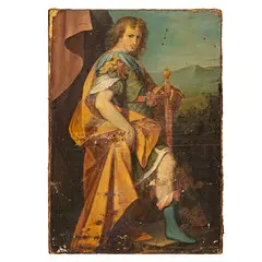 San Vitale by Camillo Procaccini, oil on canvas, offered Oct 2026