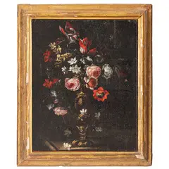 Vaso fiorito by Andrea Scacciati II, oil on canvas, offered Oct 2026