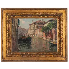 Odessa, 1882 - Napoli, 1956 / Canale a Venezia / Firmato De Corsi in basso a sinistra by Nicolas De Corsi, oil on panel, offered Oct 2026
