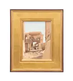 Egypt" - 1876 by Lockwood de Forest, oil on paper laid to canvas, sold Oct 2025