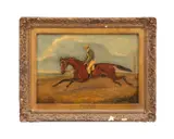 Blink Bonny" - 1854-1862 by Samuel Henry Alken, oil on canvas, sold Oct 2025