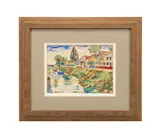 Argenteuil by Élisée Maclet, watercolor and mixed media on paper, sold Oct 2025