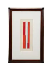 Untitled - 1969 by Ilya Bolotowsky, oil on paper, sold Oct 2025