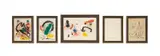 Album 19" Four Plates and Edition Page - 1961 by Joan Miró, lithograph on paper, sold Oct 2025
